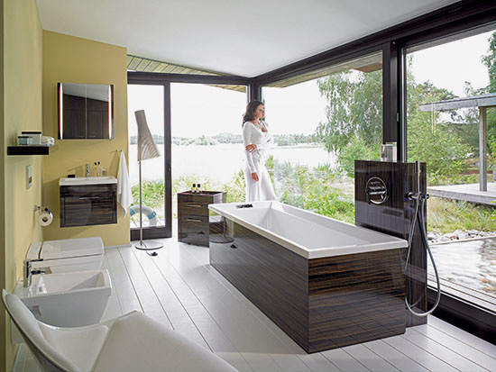 Ein nicht alltägliches Bad
(Bild: Duravit) Ein nicht alltägliches Bad
(Bild: Duravit)