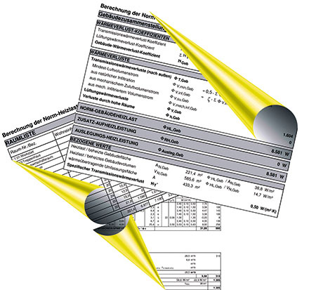 Die Heizlastberechnung, zur Dimensionierung von WP unabdingbar