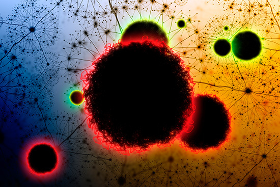 Einem Virus ist es egal, ob er sich mit oder gegen die Fließrichtung
verbreitet. Das hat Konsequenzen für die Abwehrstrategien
(Bild: thinkstock) Einem Virus ist es egal, ob er sich mit oder gegen die Fließrichtung
verbreitet. Das hat Konsequenzen für die Abwehrstrategien
(Bild: thinkstock)