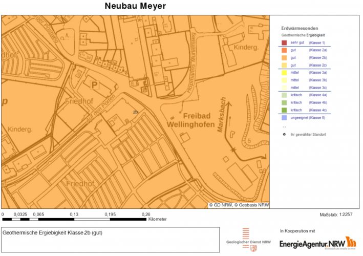 Geothermisches Potenzial Grafik: EnergieAgenturNRW