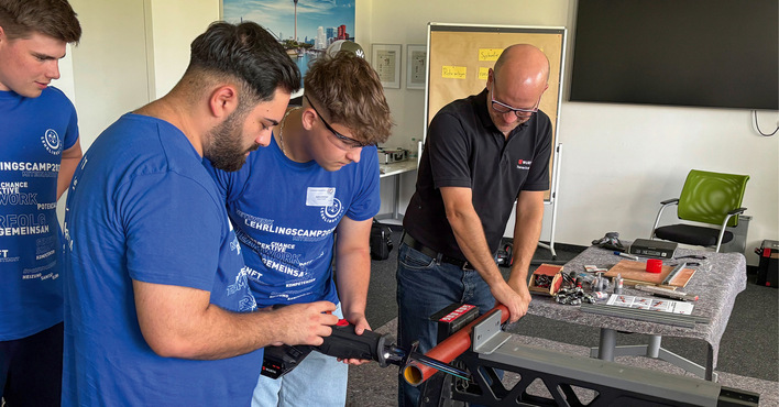 © Bild: SBZ Monteur/vO Die Workshops waren bewusst kurz und praxisorientiert gehalten.